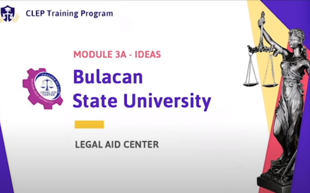 MODULE 3A Ideas – Bulacan State University Legal Aid Center