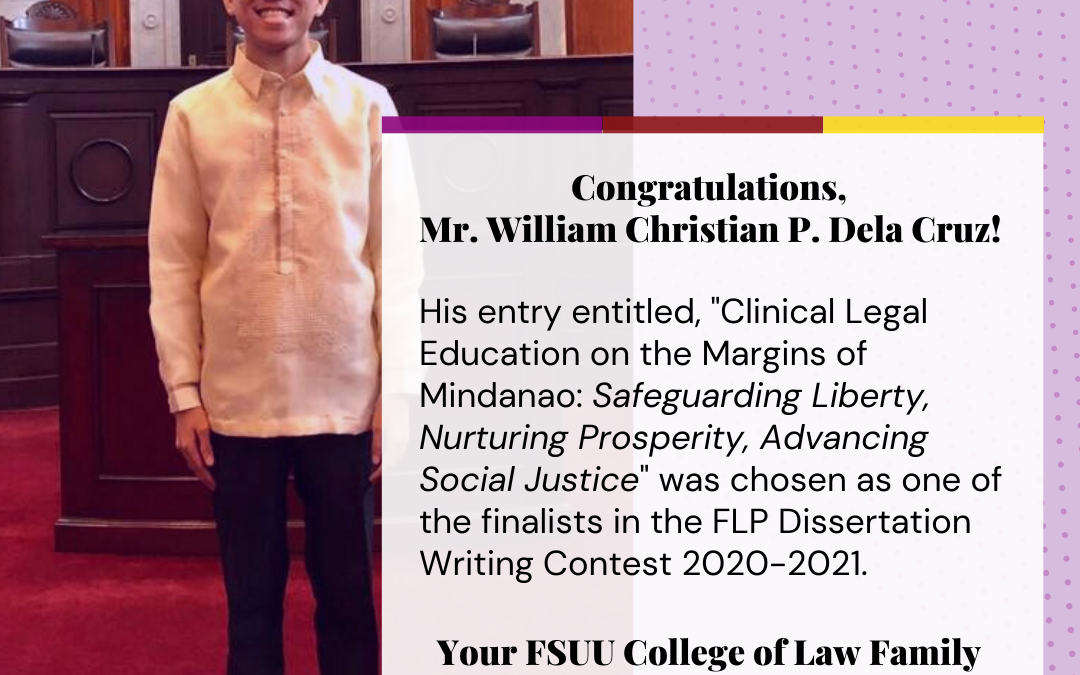 Clinical Legal Education on the Margins of Mindanao: Safeguarding Liberty, Nurturing Prosperity, Advancing Social Justice